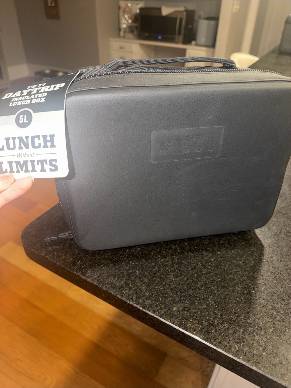 YETI 5L Black Insulated Daytrip Lunch Box